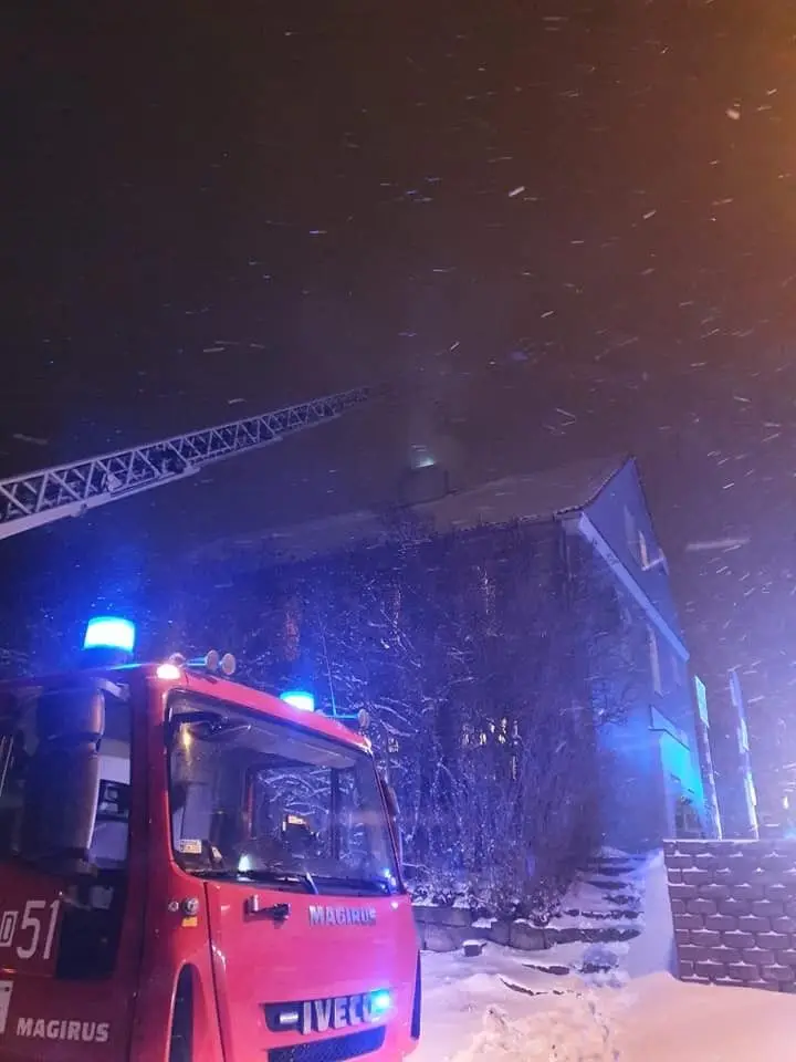 Działania służb przy ul. Kościuszki w Bolesławcu