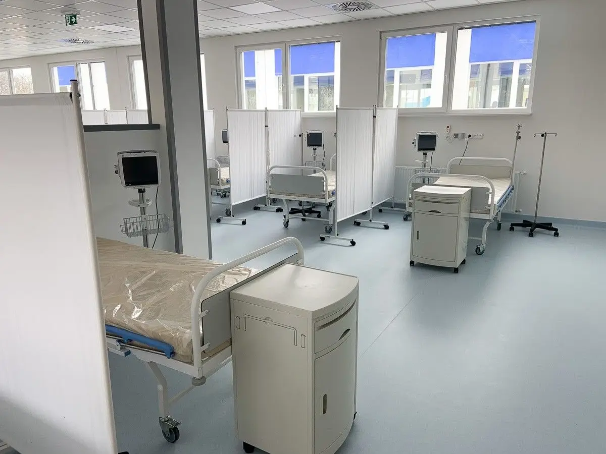 Szpital modułowy w Legnicy