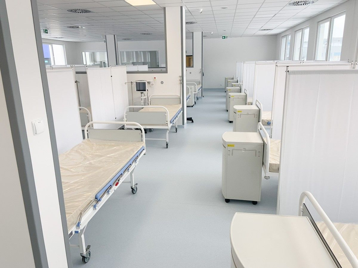 Szpital modułowy w Legnicy