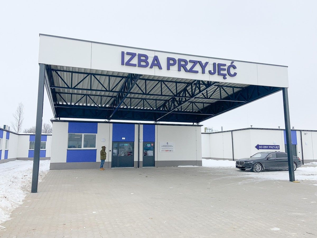 Szpital modułowy w Legnicy
