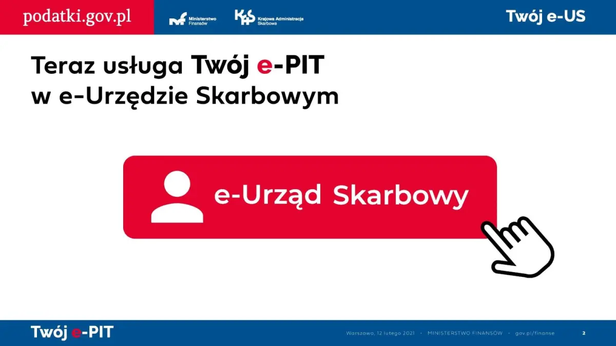 Prezentacja dotycząca usługi Twój e-PIT