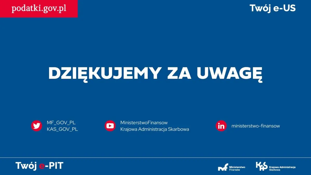 Prezentacja dotycząca usługi Twój e-PIT