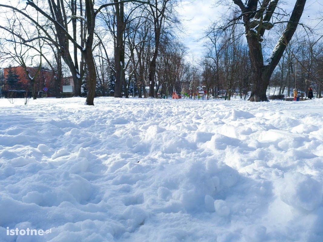 Piękna zima w Bolesławcu