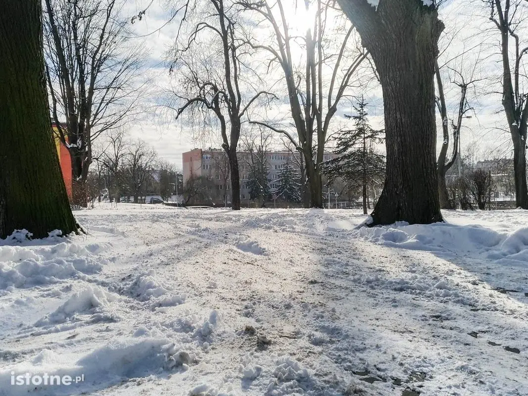 Piękna zima w Bolesławcu