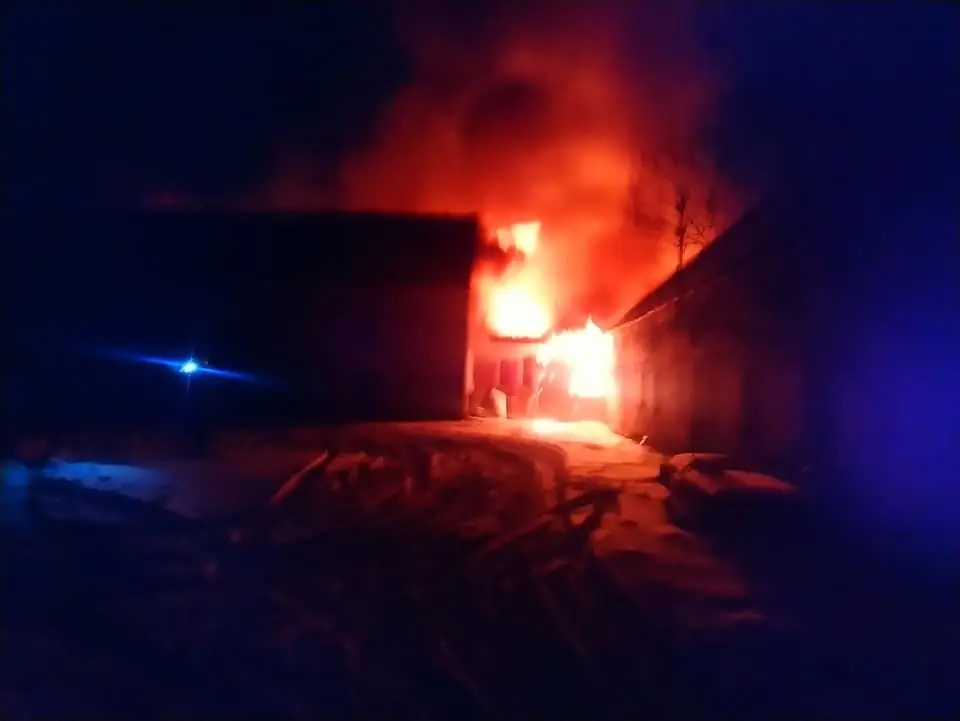 Pożar w Modle