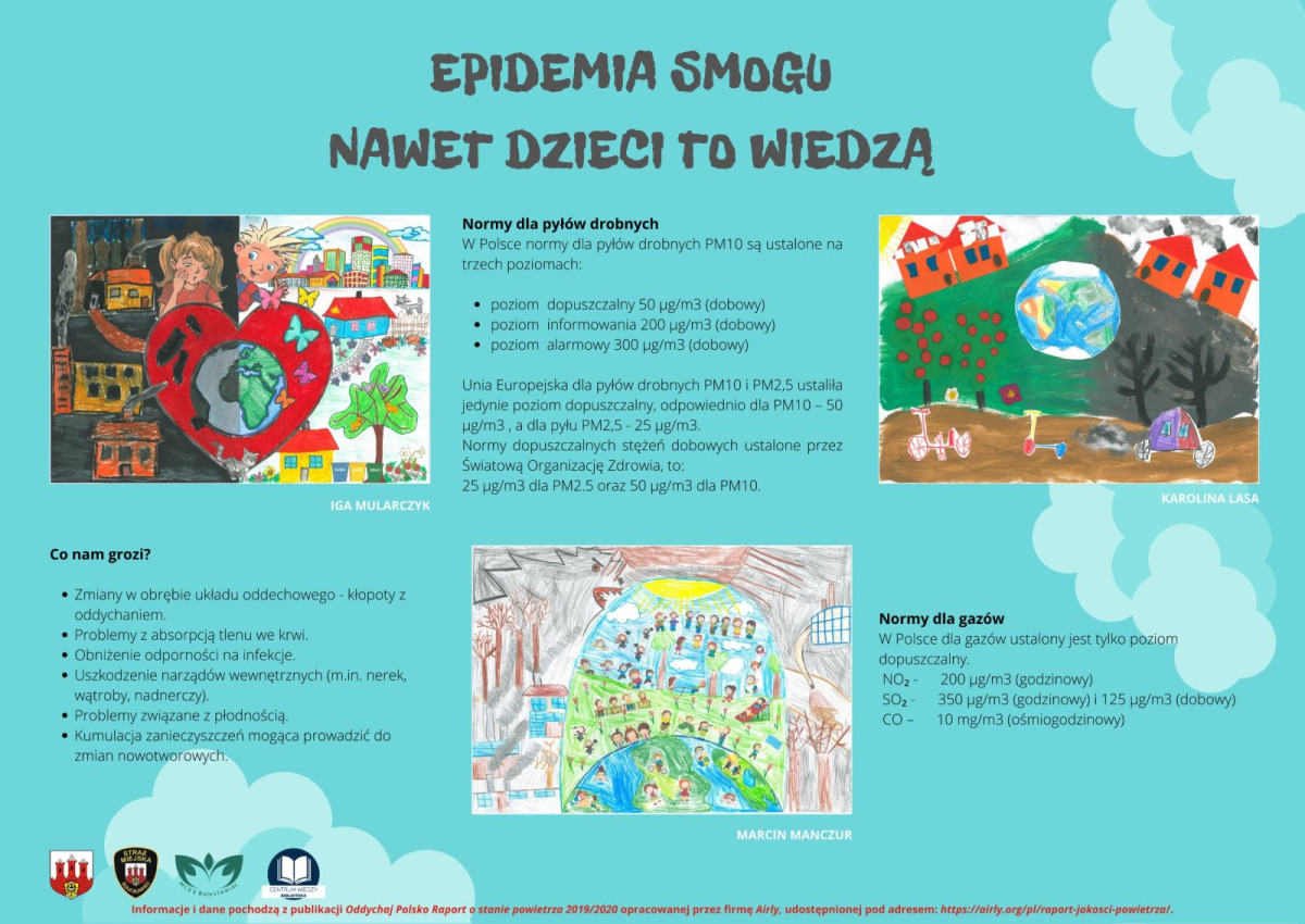 Wystawa „Epidemia smogu. Nawet dzieci to wiedzą” w Bolesławc