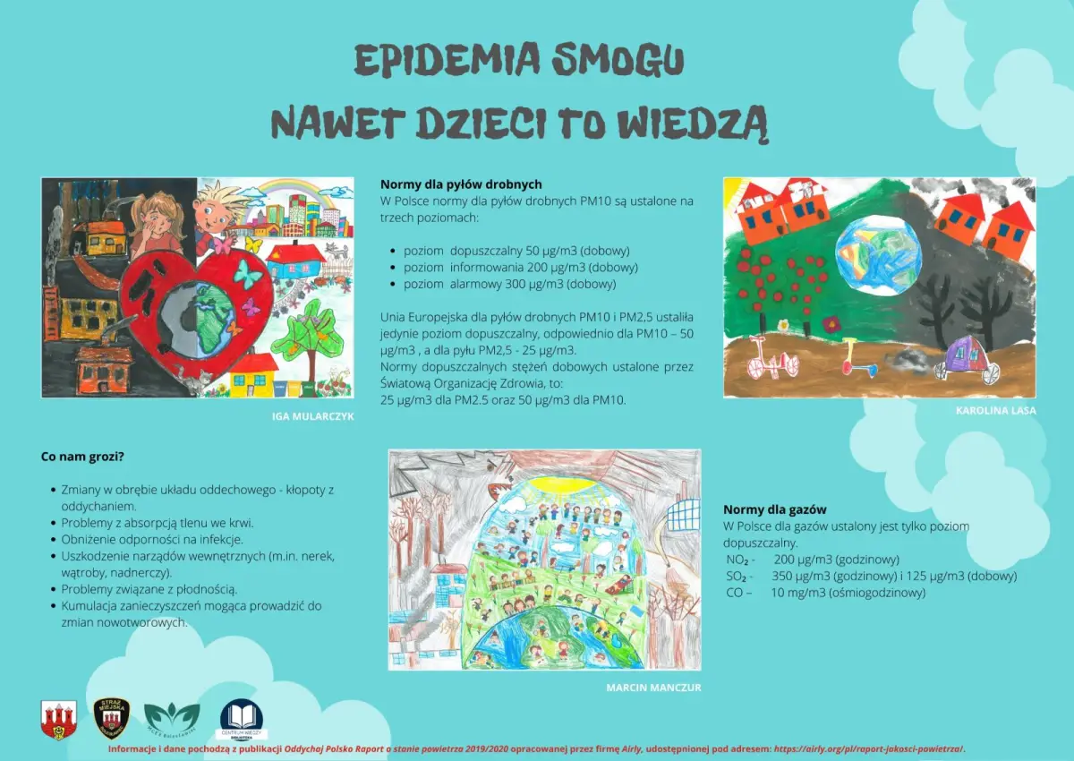 Wystawa „Epidemia smogu. Nawet dzieci to wiedzą” w Bolesławc