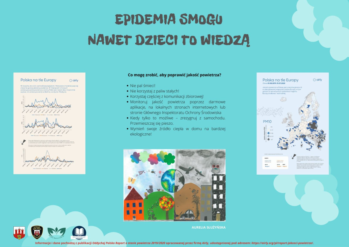 Wystawa „Epidemia smogu. Nawet dzieci to wiedzą” w Bolesławc