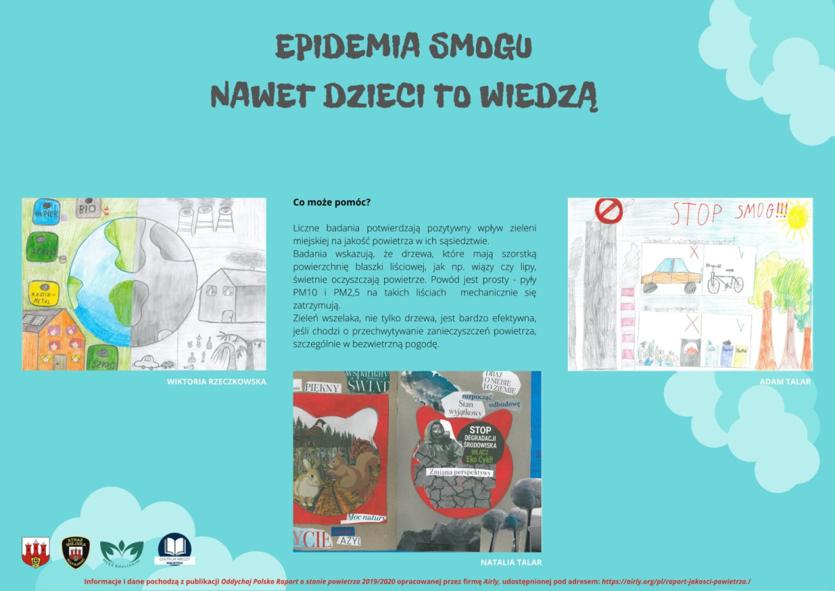 Wystawa „Epidemia smogu. Nawet dzieci to wiedzą” w Bolesławc