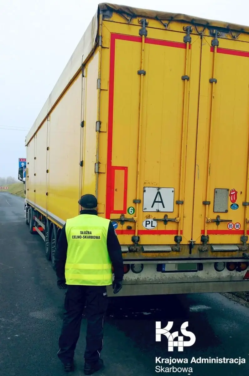 Transport 40 ton odpadów z Niemiec