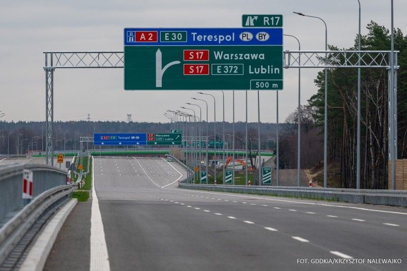 Oznakowanie na drogach szybkiego ruchu