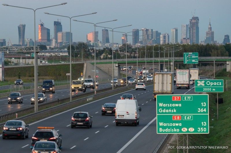 Oznakowanie na drogach szybkiego ruchu