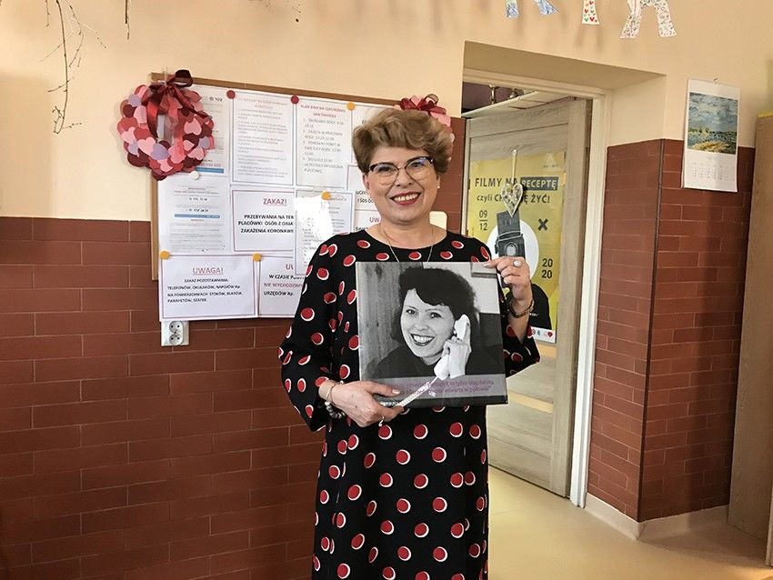 Pożegnanie Ewy Słoniny, szefowej I Środowiskowego Domu Samopomocy w Bolesławcu