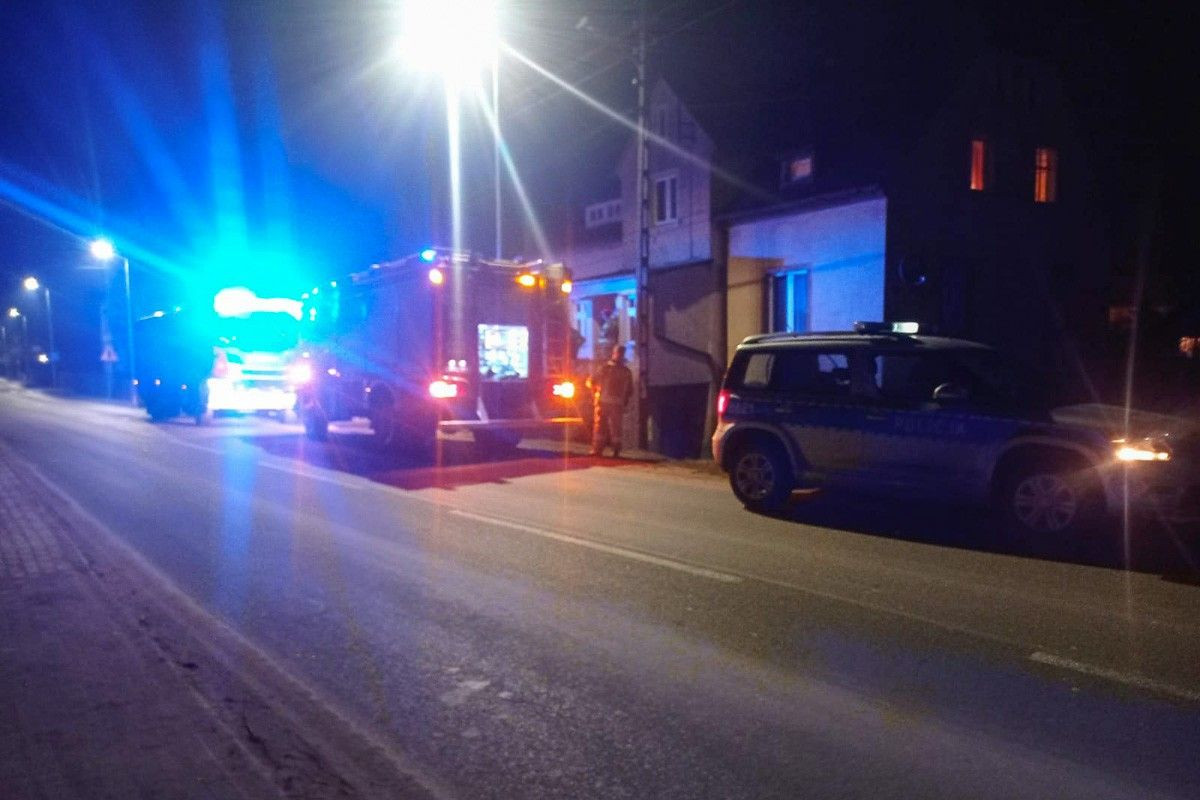 Akcja straży pożarnej w Raciborowicach