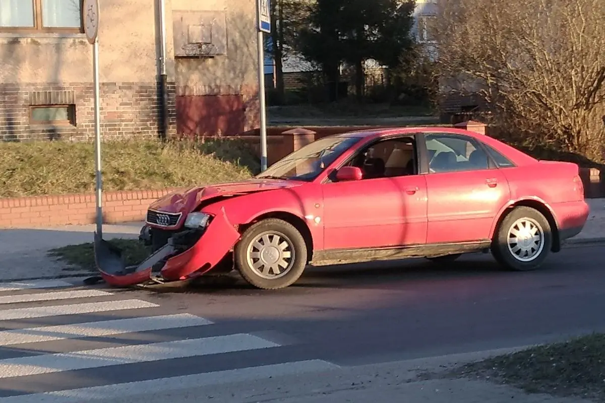 Audi po kolizji