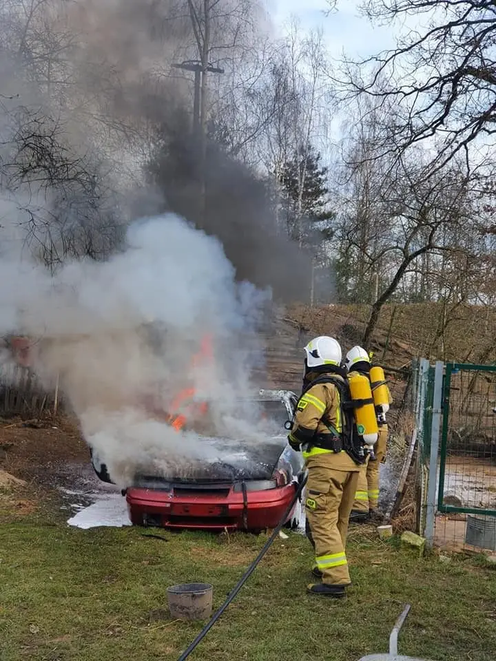 Akcja straży pożarnej w Golnicach