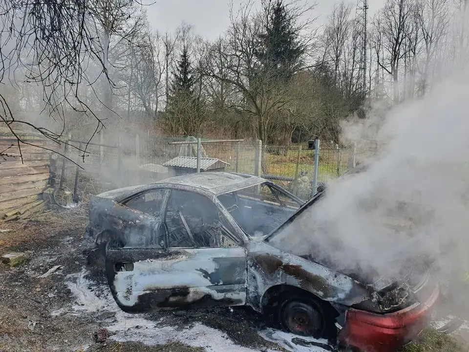 Akcja straży pożarnej w Golnicach