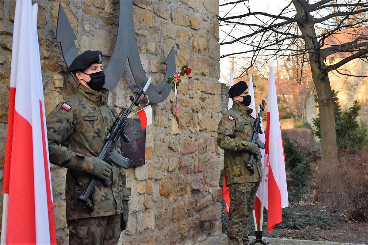 Żołnierze 23 Śląskiego Pułku Artylerii w Bolesławcu