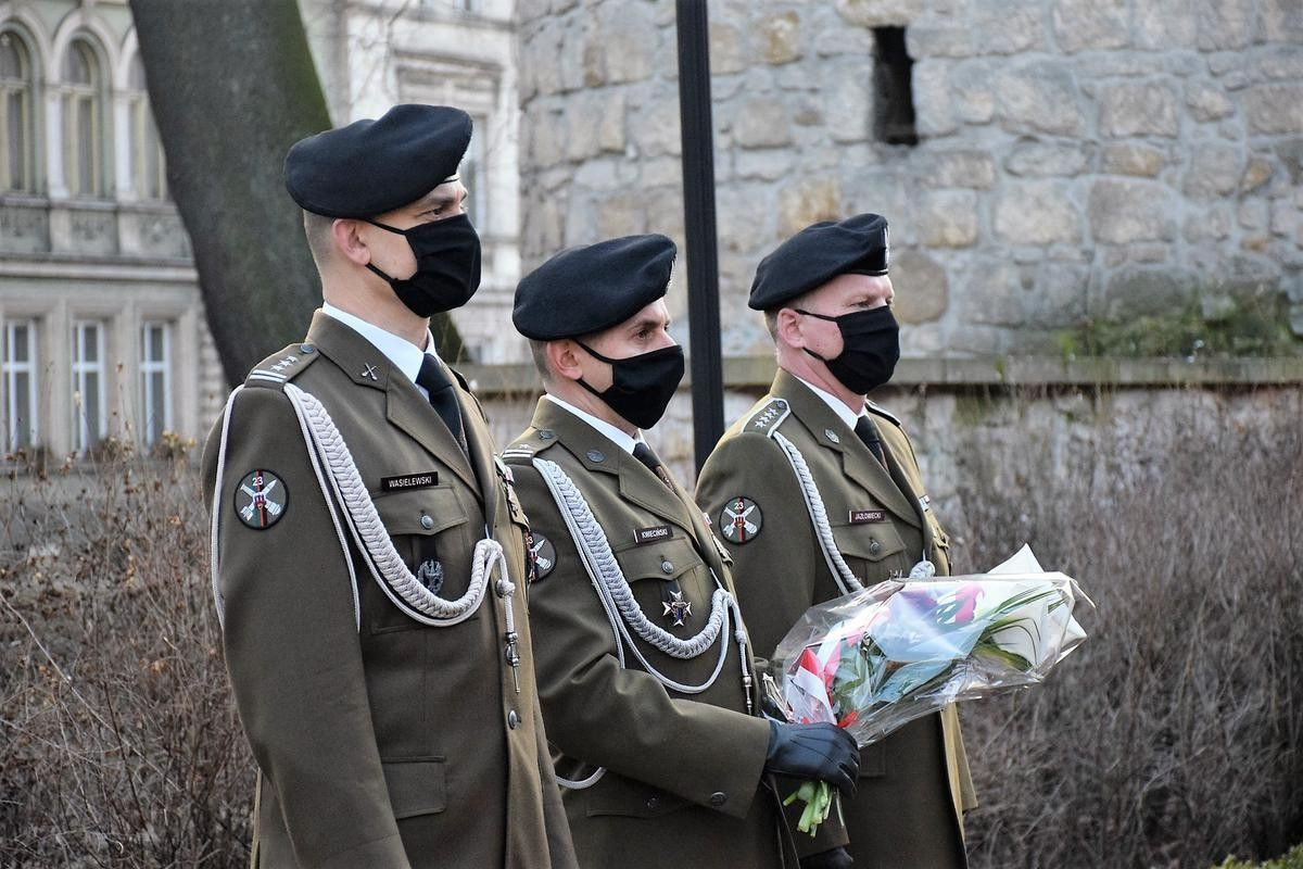 Żołnierze 23 Śląskiego Pułku Artylerii w Bolesławcu