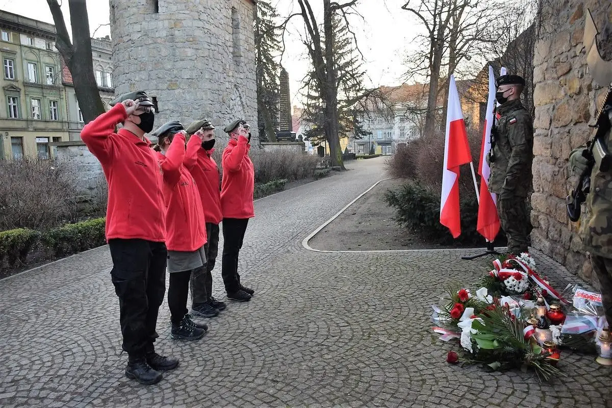 Żołnierze 23 Śląskiego Pułku Artylerii w Bolesławcu