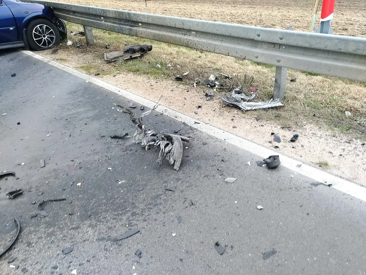 Wypadek między Wartą Bolesławiecką a Iwinami