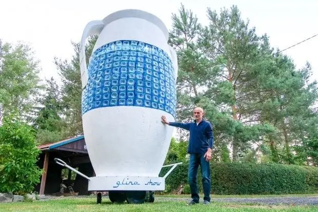 Recyklingowy dzban na Glina Show 2018 i 2019