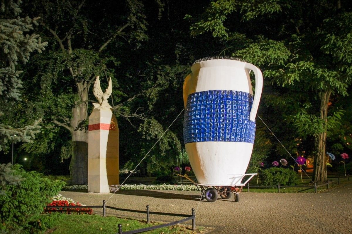 Recyklingowy dzban na Glina Show 2018 i 2019