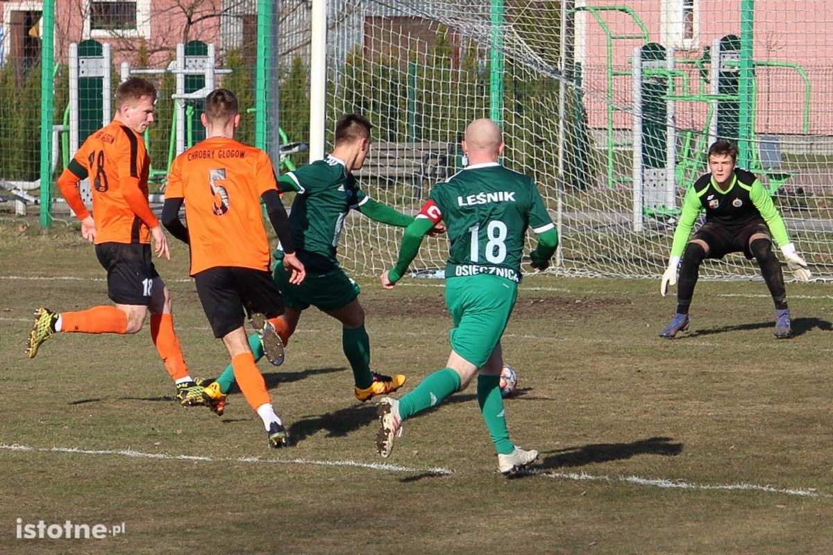 Mecz Leśnik Osiecznica - Chrobry II Głogów