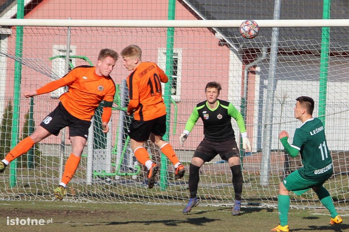 Mecz Leśnik Osiecznica - Chrobry II Głogów