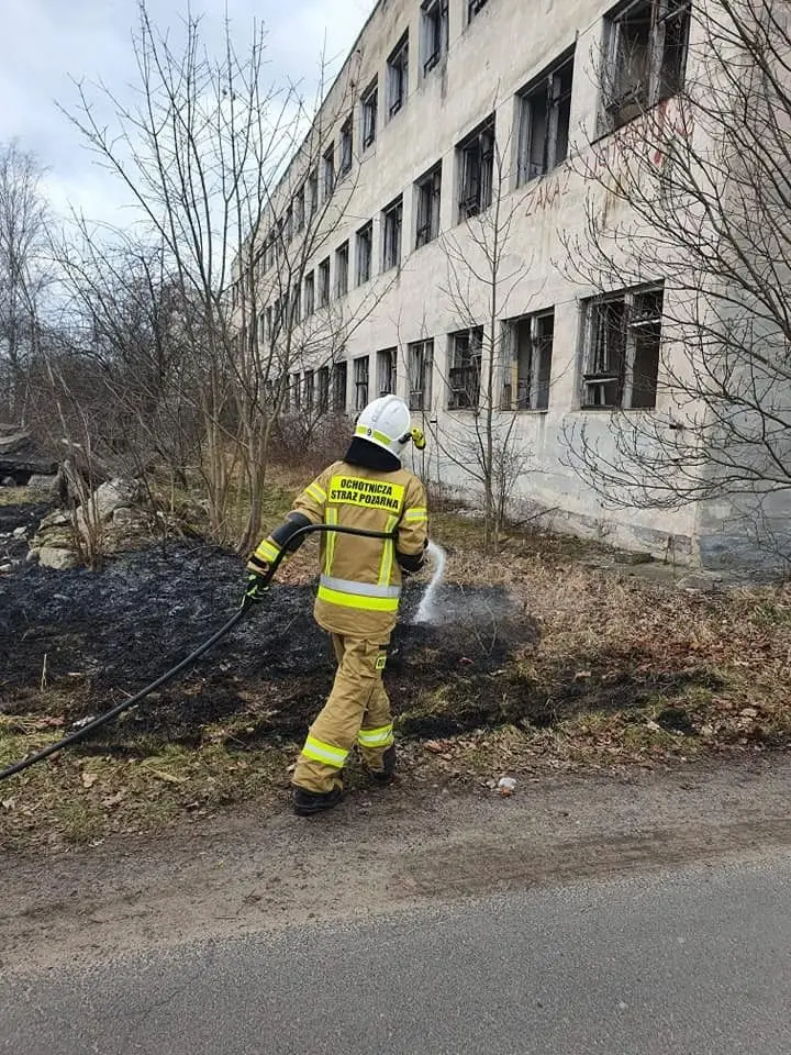 Akcja straży pożarnej