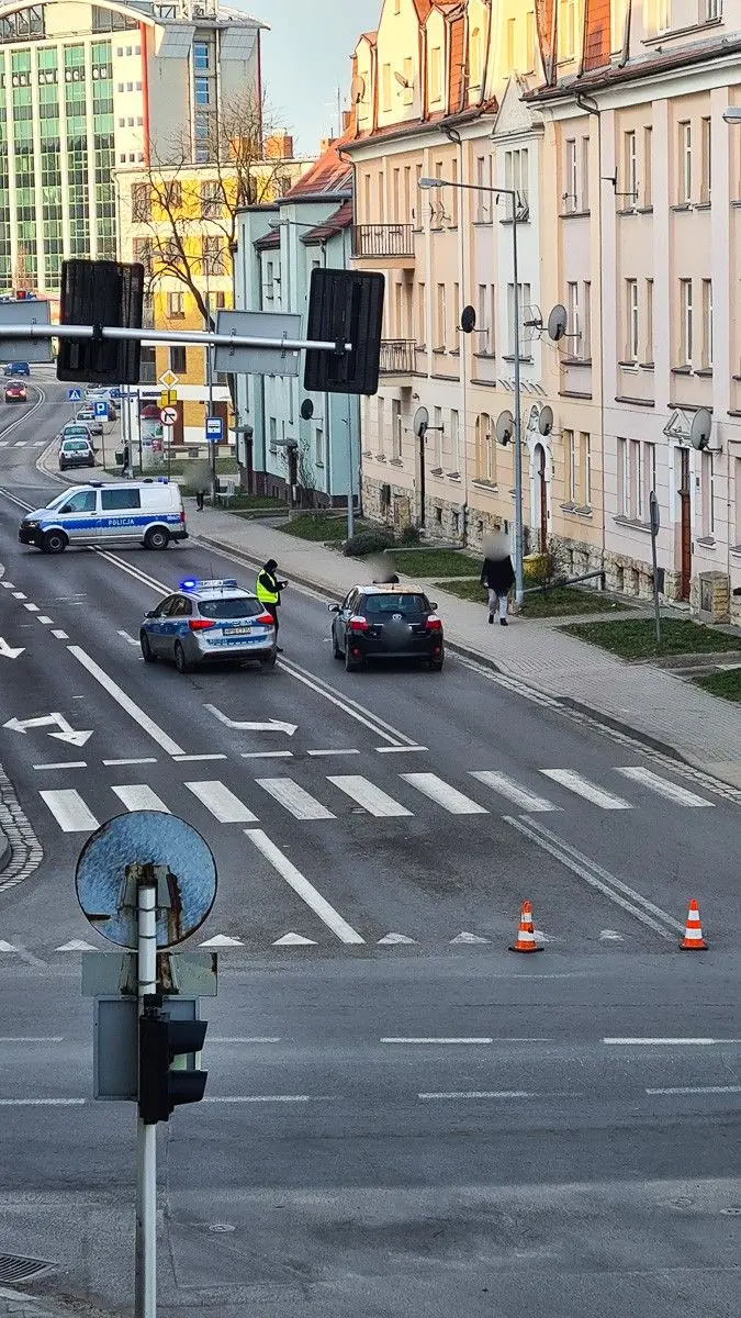 Wypadek przy ulicy Żwirki i Wigury