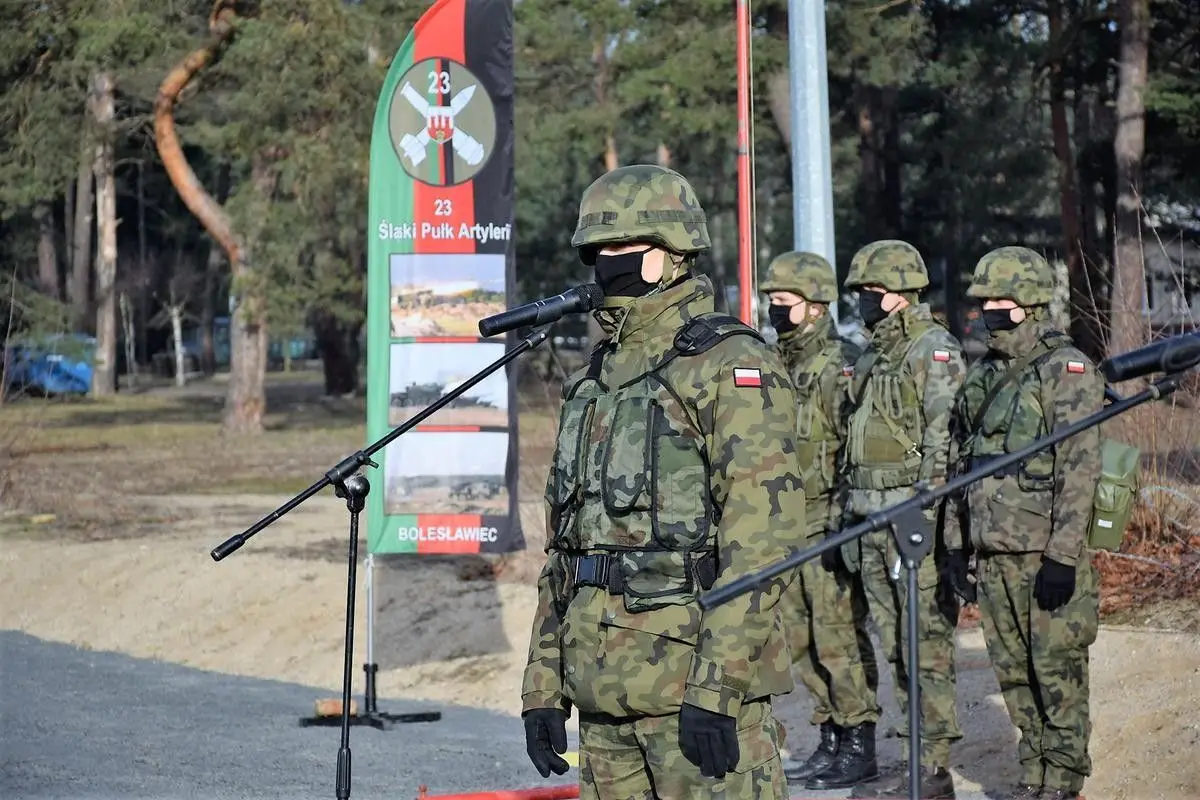 Działania żołnierzy 23 Śląskiego Pułku Artylerii w Bolesławcu