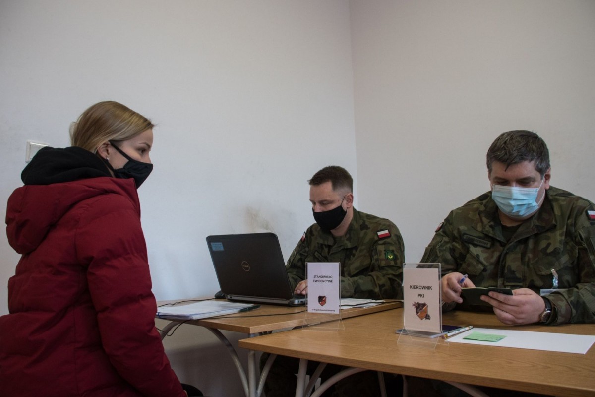 Wcielenie żołnierzy do 10 Brygady Kawalerii Pancernej w Świętoszowie