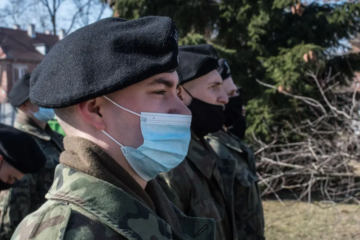 Wcielenie żołnierzy do 10 Brygady Kawalerii Pancernej w Świętoszowie