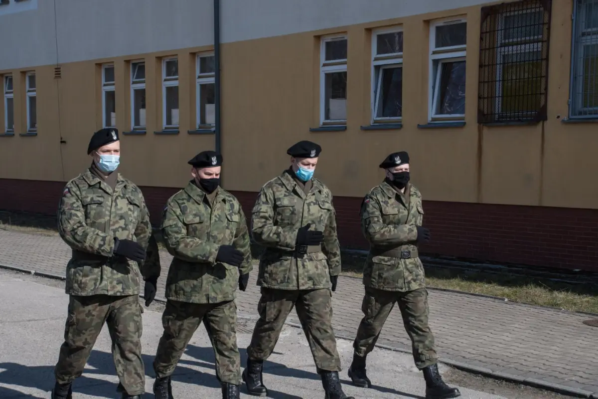 Wcielenie żołnierzy do 10 Brygady Kawalerii Pancernej w Świętoszowie