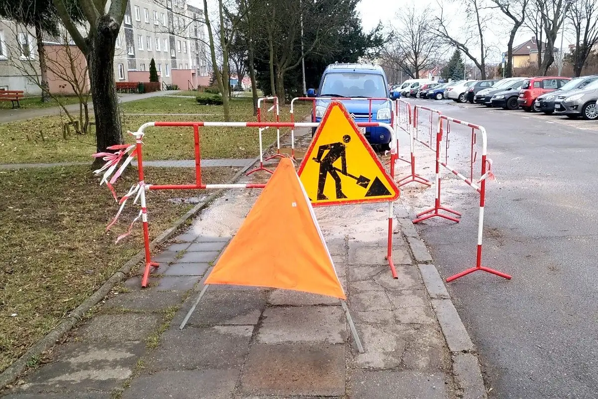 Awaria wodociągu przy Kosiby