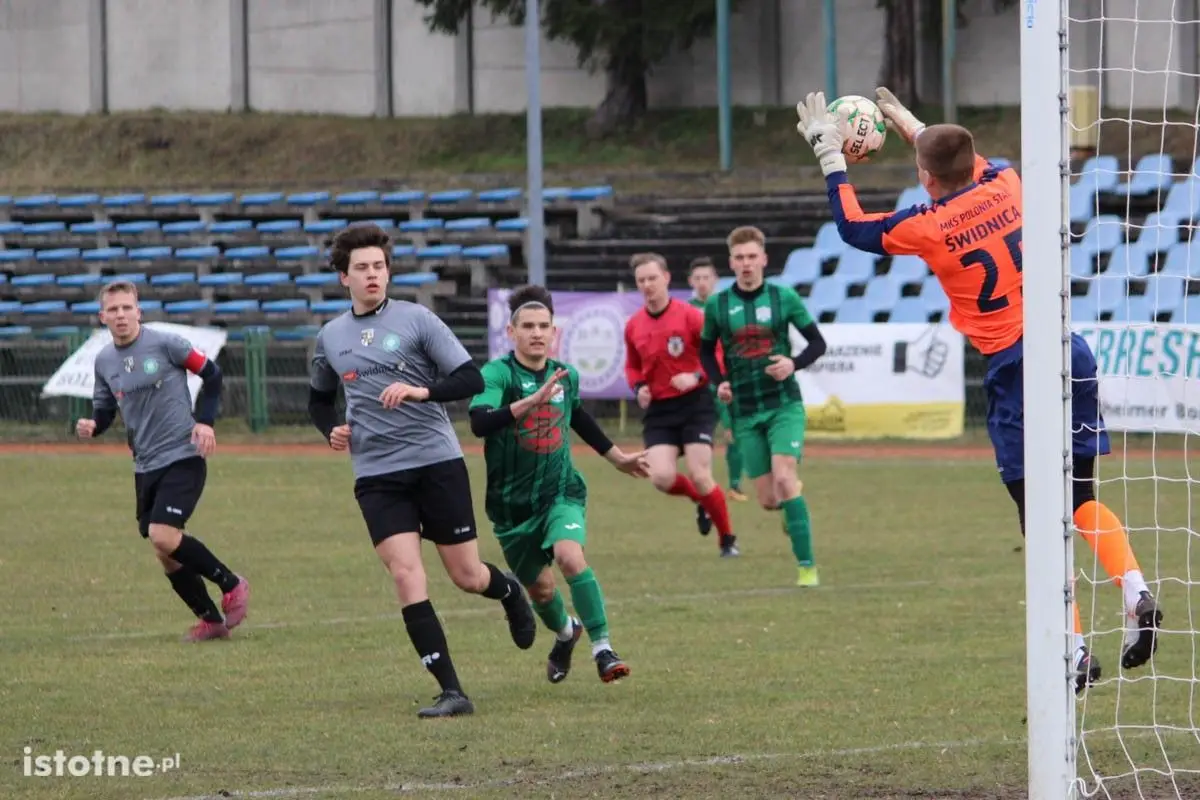 Mecz juniorów starszych LDJ: BKS - Polonia-Stal Świdnica
