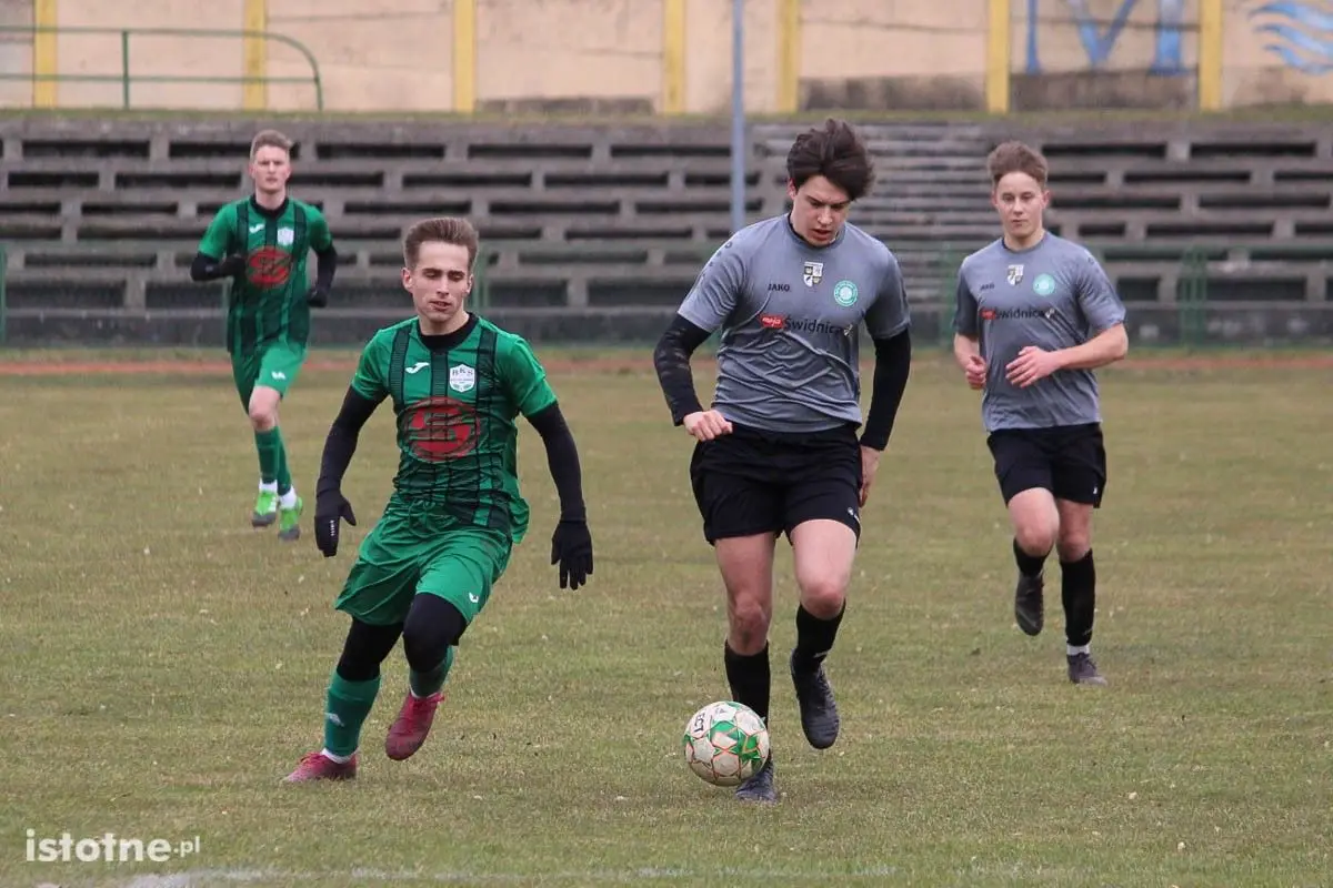 Mecz juniorów starszych LDJ: BKS - Polonia-Stal Świdnica