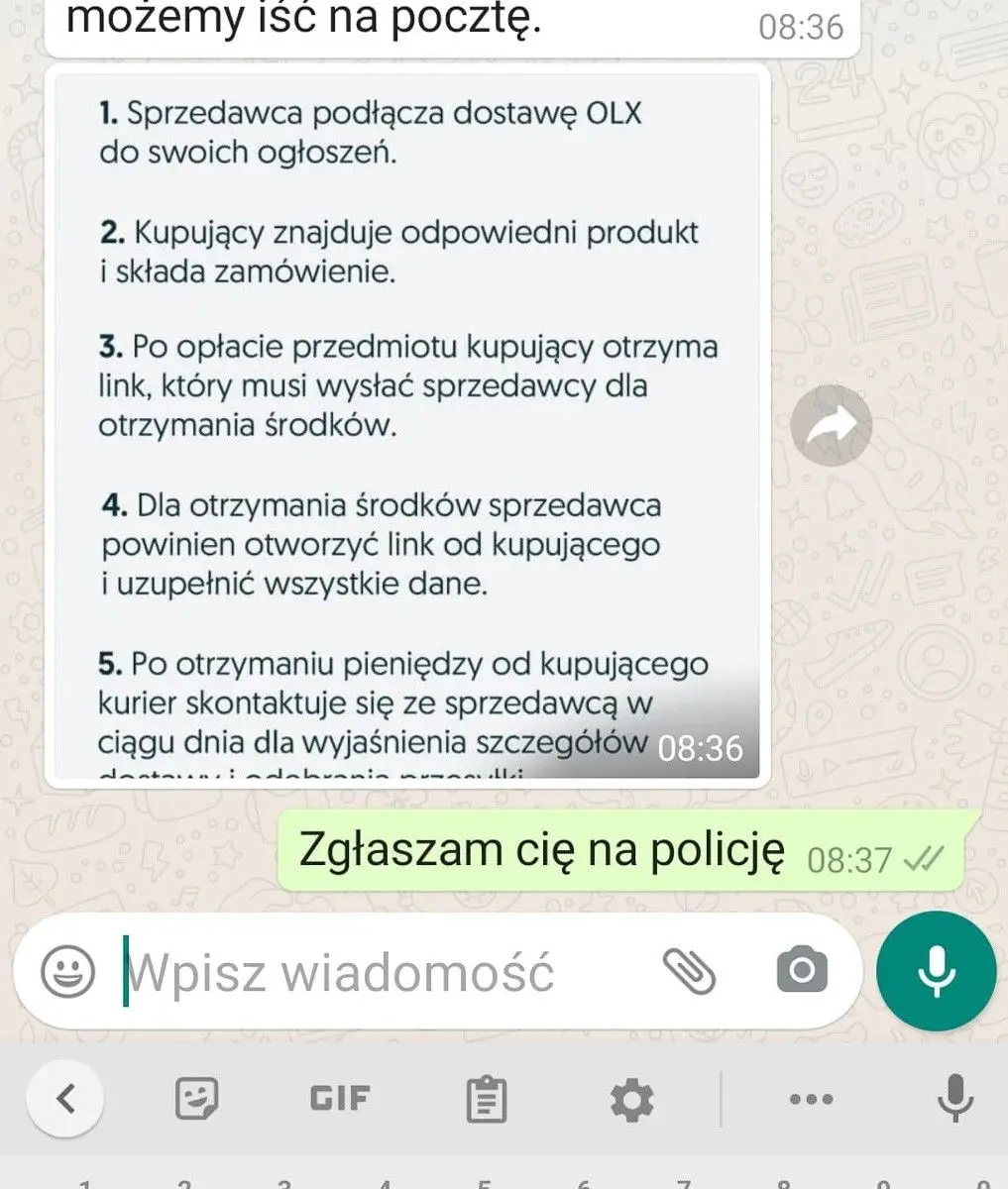 Próba oszustwa na znanym komunikatorze internetowym