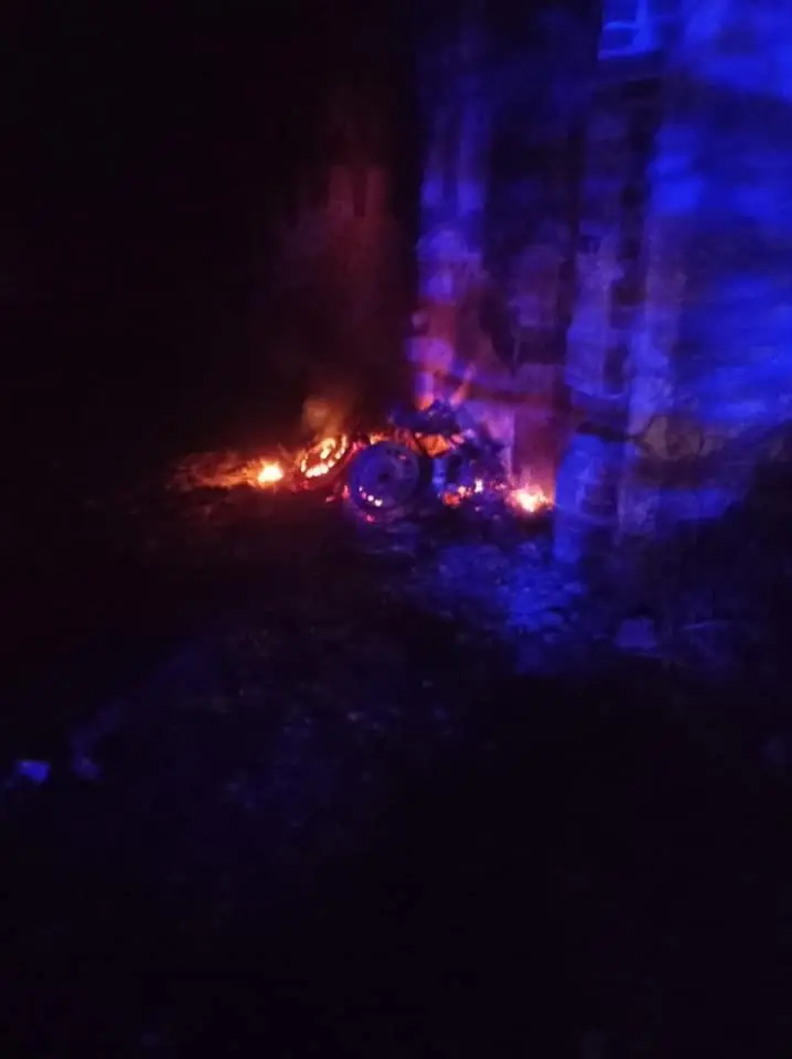 Fire service operations in Iwiny