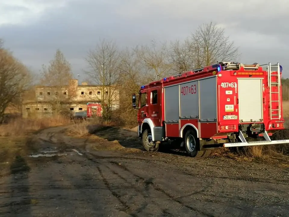 Fire service operations in Iwiny
