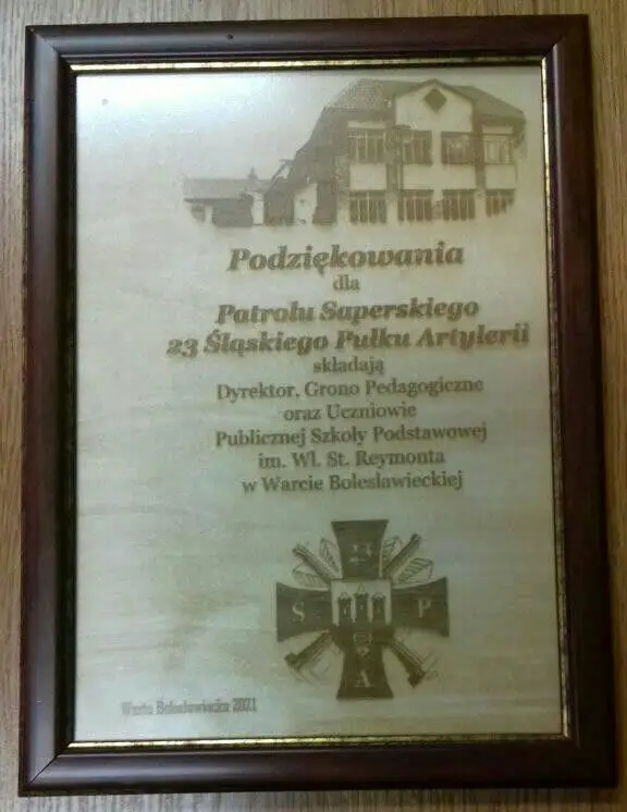 Działania Patrolu Saperskiego Bolesławiec w SP w Warcie Bolesławieckiej