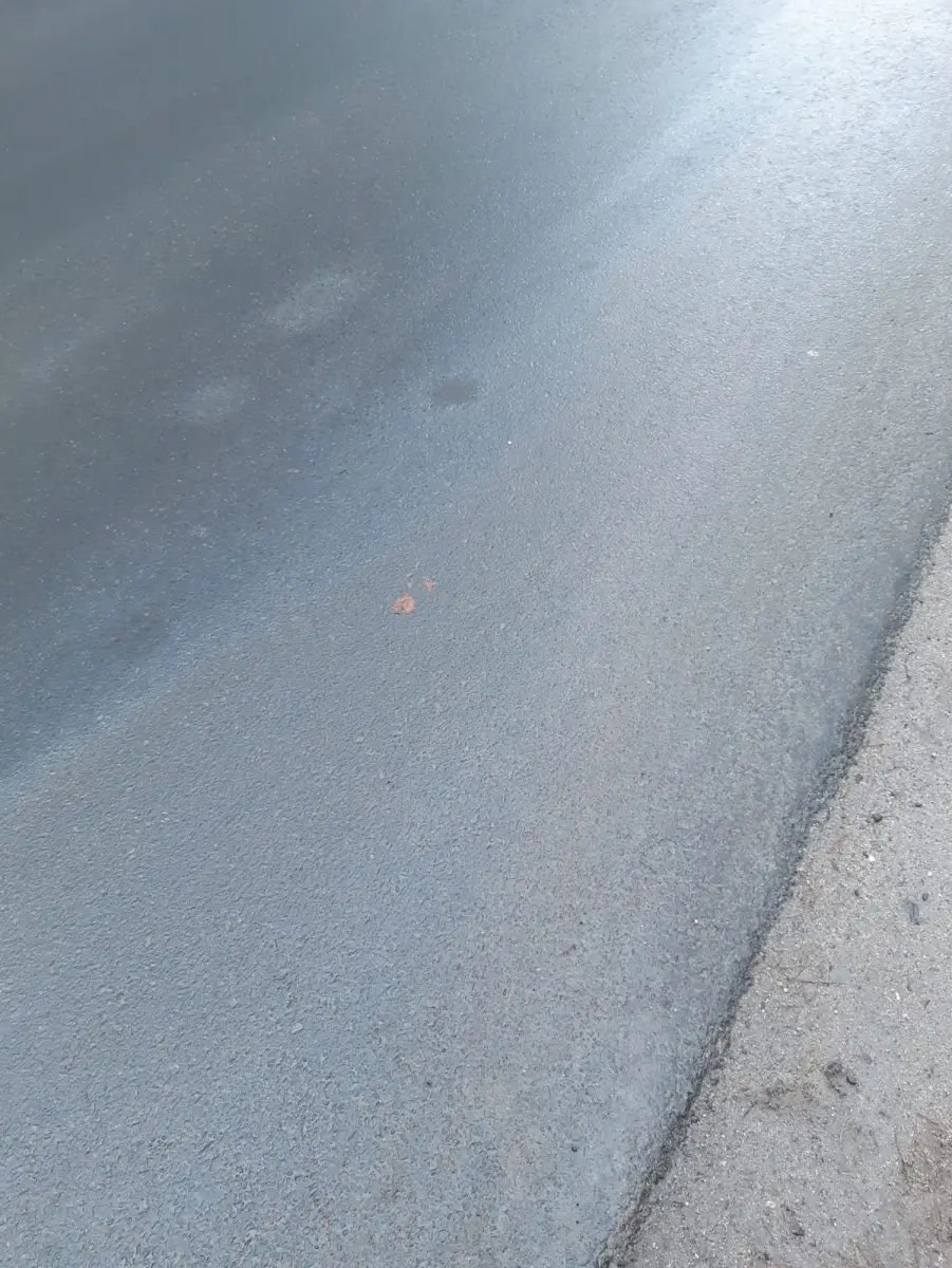 Działania straży pożarnej na drodze między Osłą a Gromadką