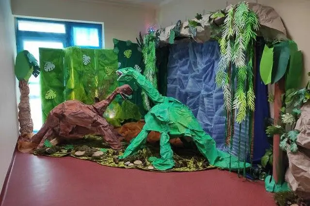 Mali paleontolodzy z miejskiego przedszkola nr 3