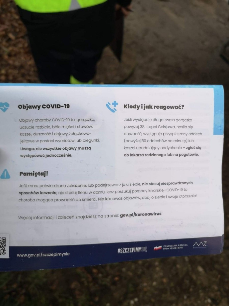 Akcja roznoszenia ulotek