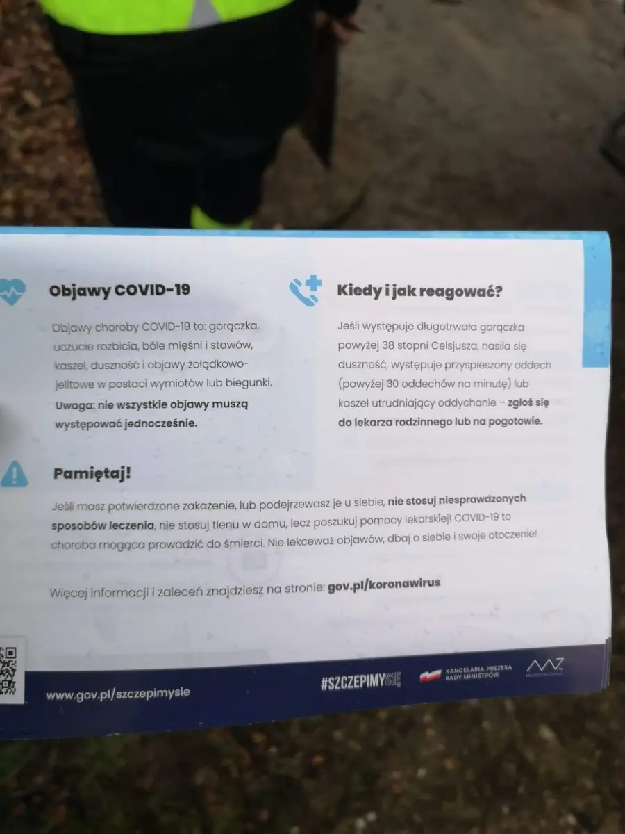 Akcja roznoszenia ulotek