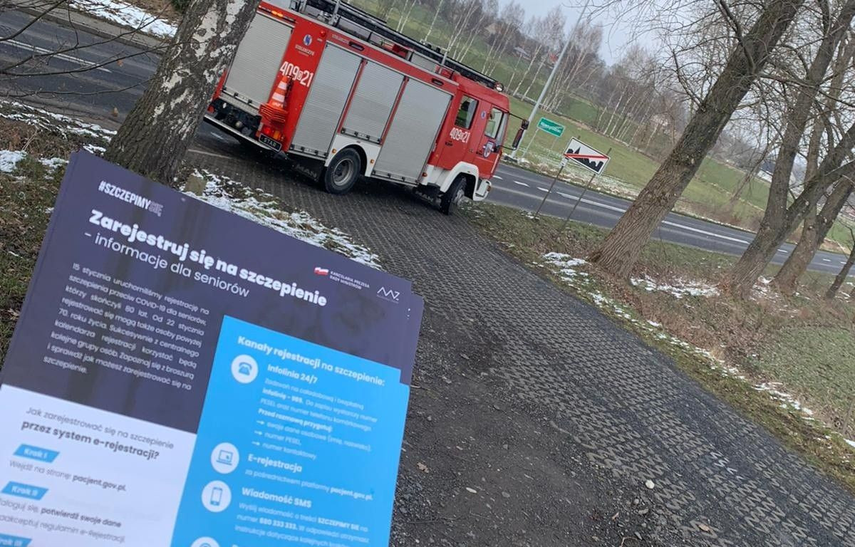 Akcja roznoszenia ulotek