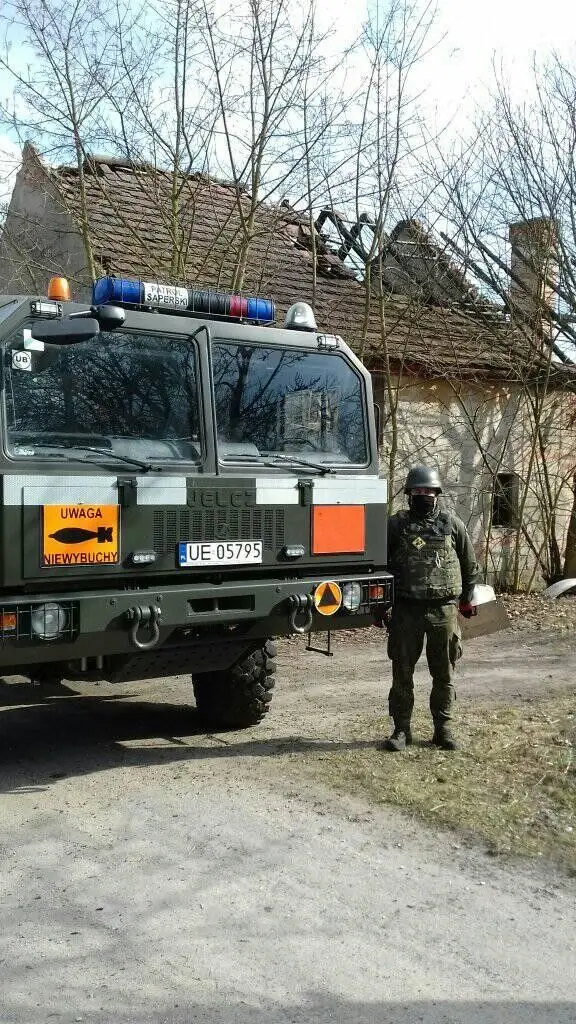 Akcja Patrolu Saperskiego Bolesławiec w gminie Bolesławiec