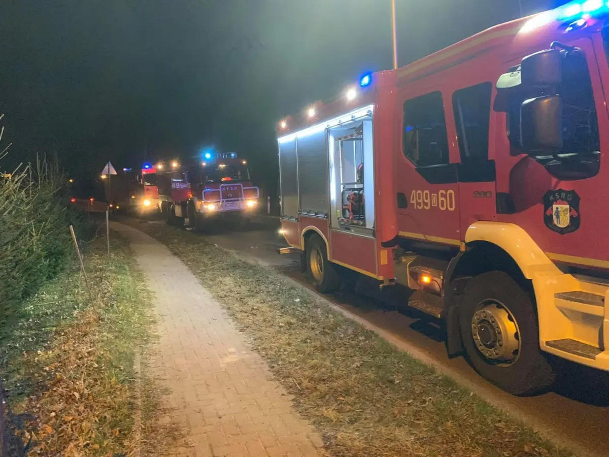 Wypadek w powiecie lwóweckim