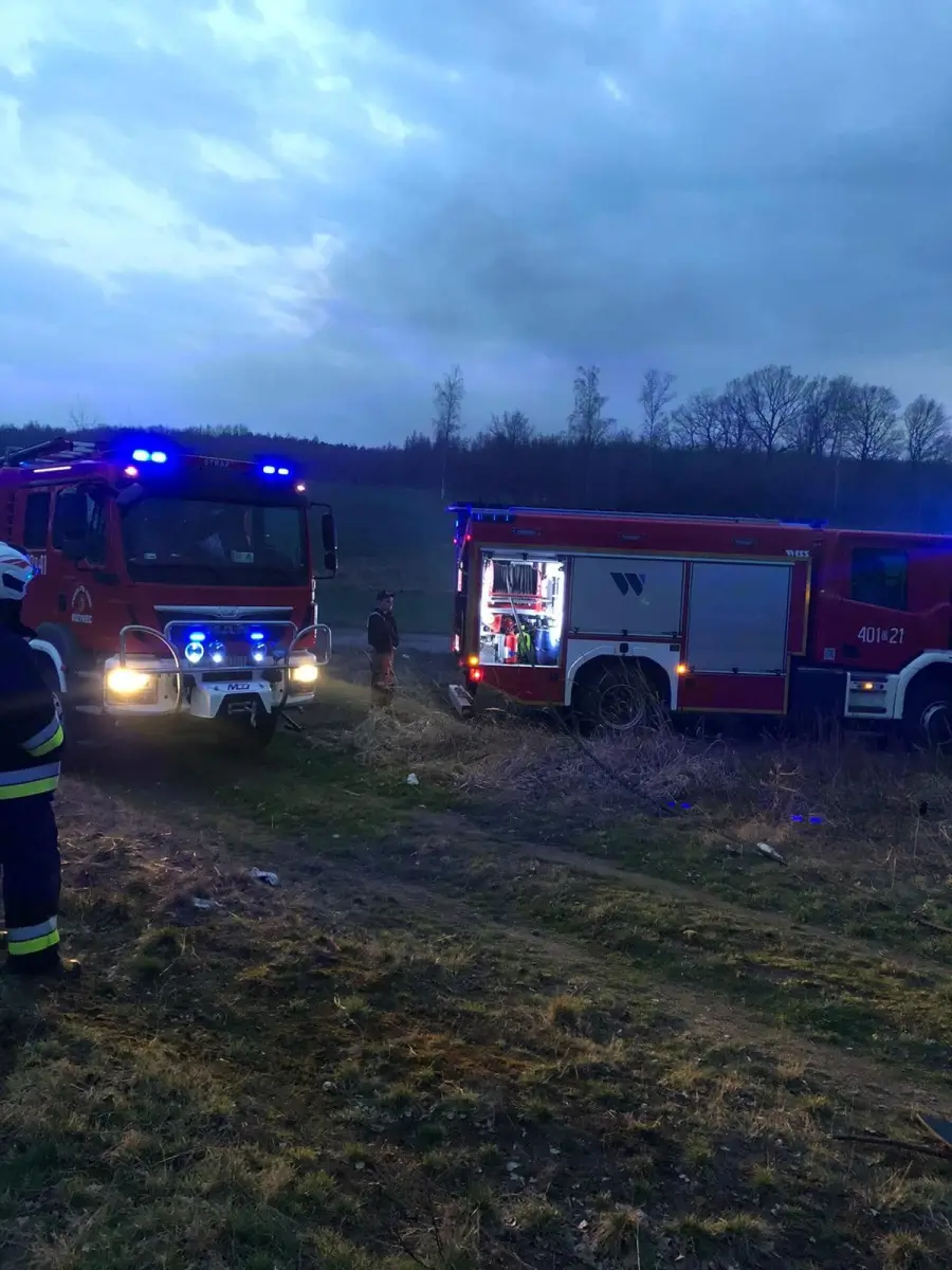 Akcja straży pożarnej w Kraśniku